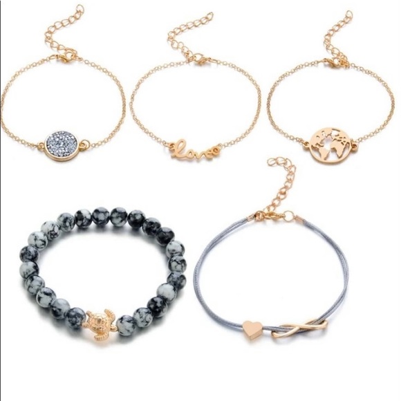 Infinity bracelet set - Picture 5 of 8